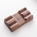 Walnut Wood Desk Organizer & Phone Stand