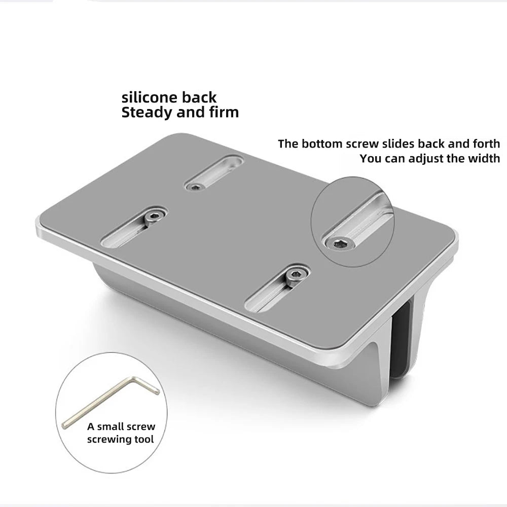 Vertical Laptop Stand – Space Saving Aluminum Holder for MacBook & Laptops