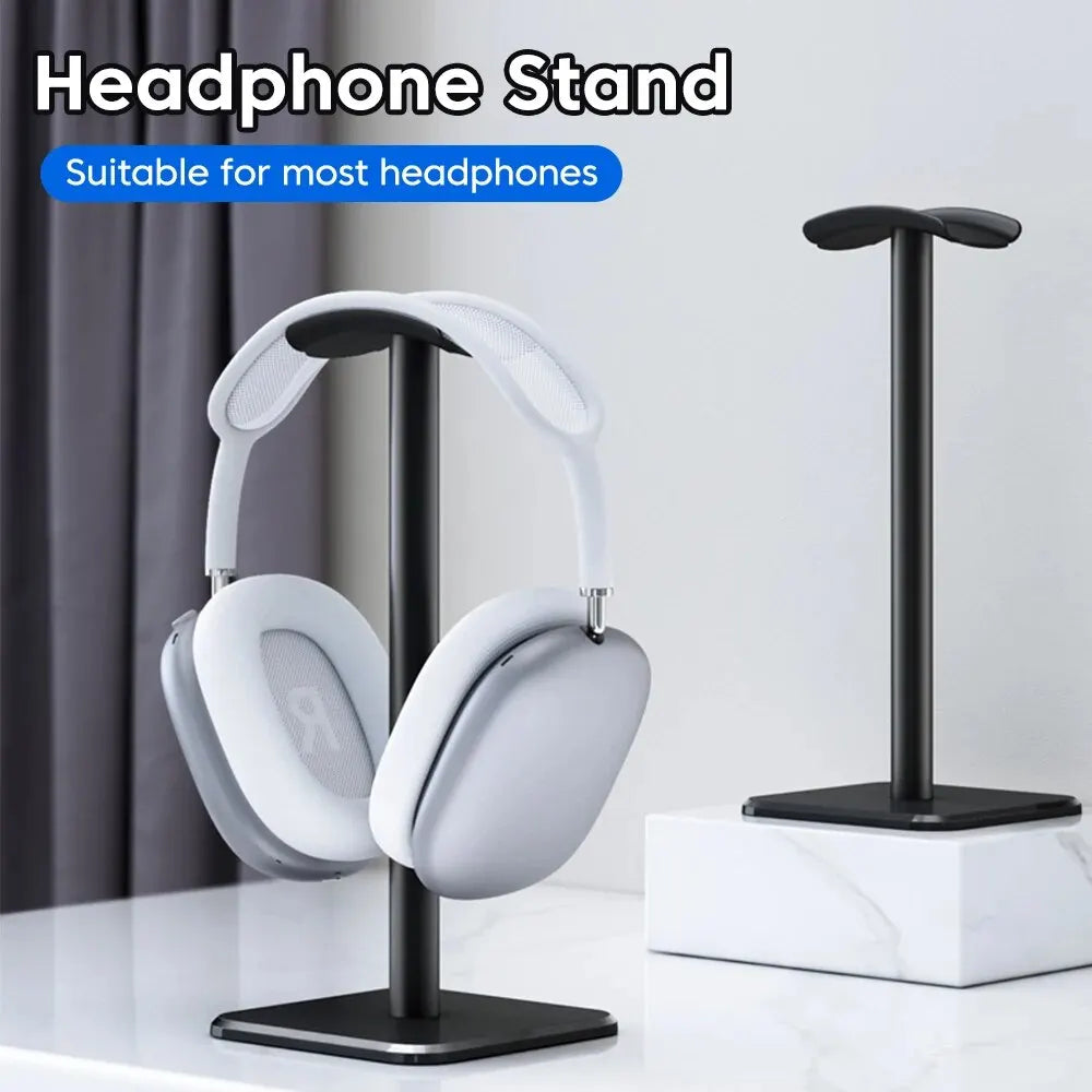 Universal Aluminum Headphone Stand for Gaming & Office Desks