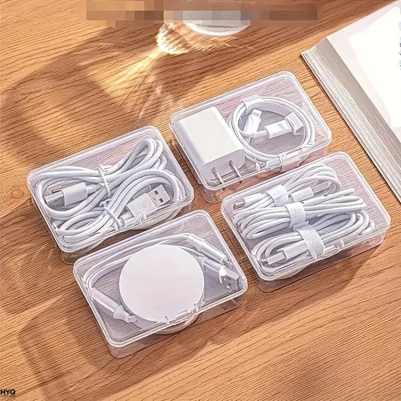 Cable Organizer Storage Box for Desk Accessories