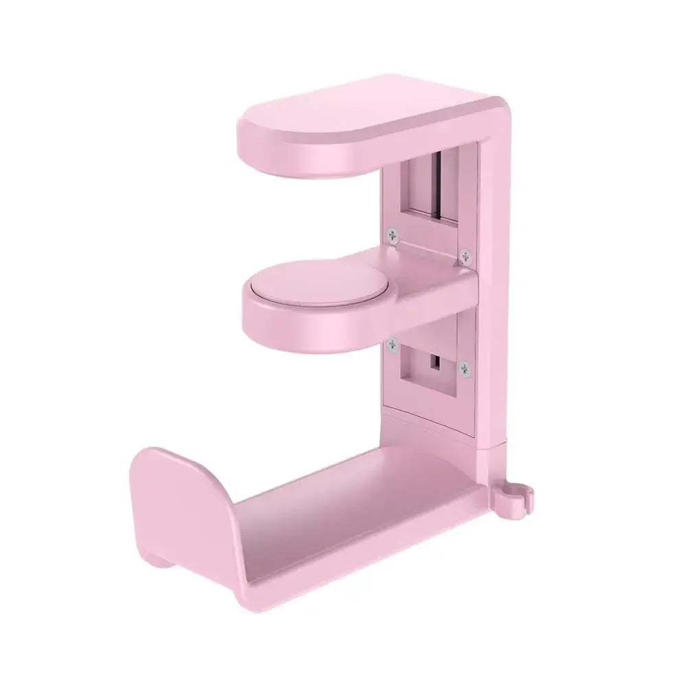 360° Rotating Under Desk Headphone Hook